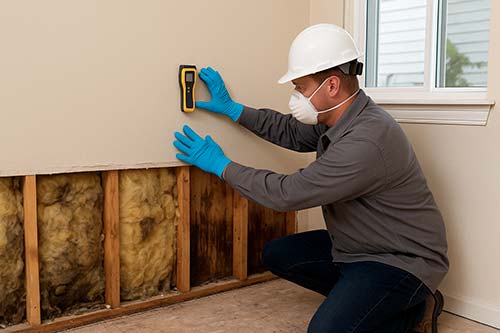 Réfection de lisolation après une inondation