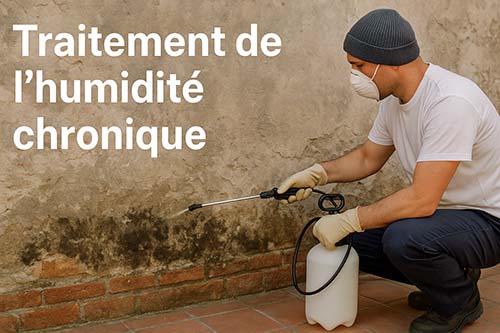 Traitement de l'humidité et moisissures