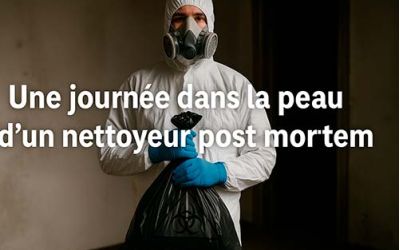 Une journée dans la peau d’un nettoyeur post mortem