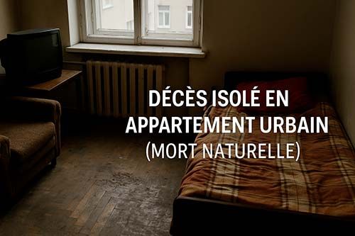 Étude de cas n°1 : Décès isolé en appartement urbain (mort naturelle)