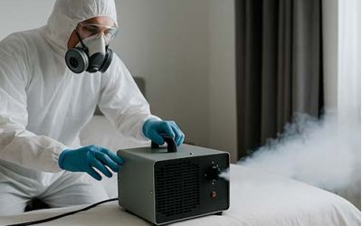 À quoi sert l’ozone dans une intervention de désinfection ?