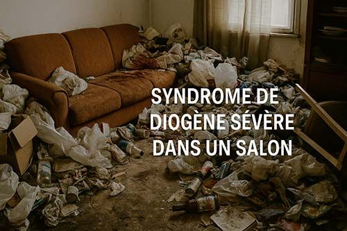 Étude de cas n°3 : Mort naturelle dans un logement insalubre (Syndrome de Diogène)
