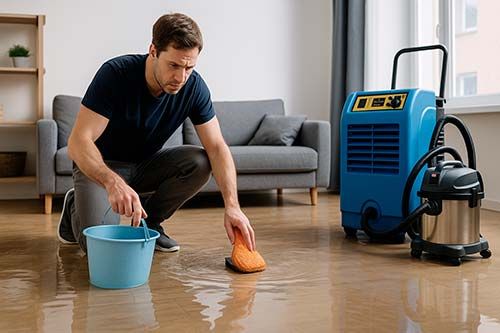 Dégât des eaux à la maison ou dans un local professionnel